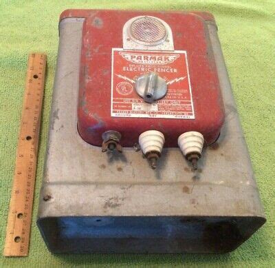 antique electric fence box agway|Vintage Electric Fence Charger for sale .